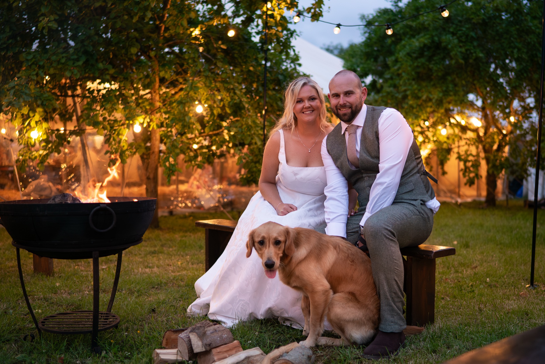 Wedding photograph from the Deare wedding