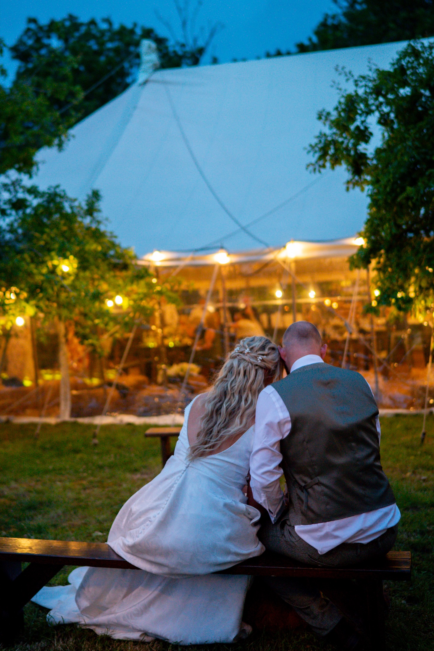 Wedding photograph from the Deare wedding